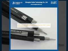 NFC 33-209 Aerial Bundle Conductor Cable ABC 3x35mm2+54.6