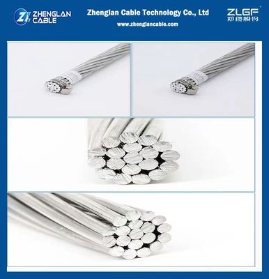 AAC 1000 AWG آلومینیوم لخت رسانا Hawkweed ASTM B 231 چاپ جوهر