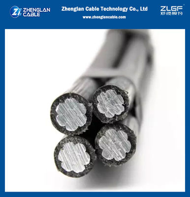 سیم افت کابل‌های هوایی دسته‌ای ABC 50 میلی‌متر مربع 35 هادی آلومینیومی سه فاز تریپلکس