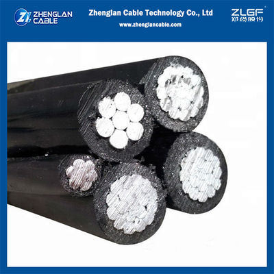 Aerial Bundled Cable With Public Lighting Cable AAC/XLPE, AAAC/XLPE 3x50+NA1x35+1x16mm2
