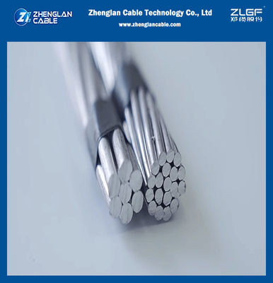 هادی آلومینیومی لخت آلملک ASTER 117 میلی‌متر مربع تمام آلیاژ آلومینیوم NF C 34-125 برای خط توزیع