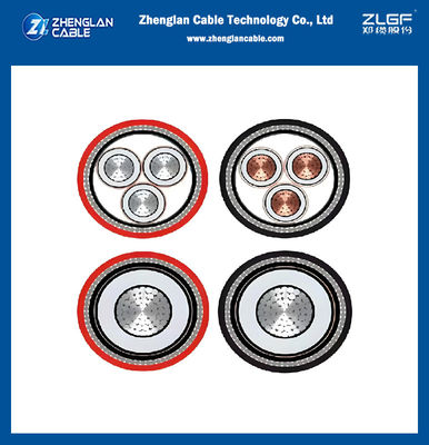 سه / تک هسته ای عایق XLPE با روکش PVC آلومینیومی مطابق با AS/NZS 1429.1