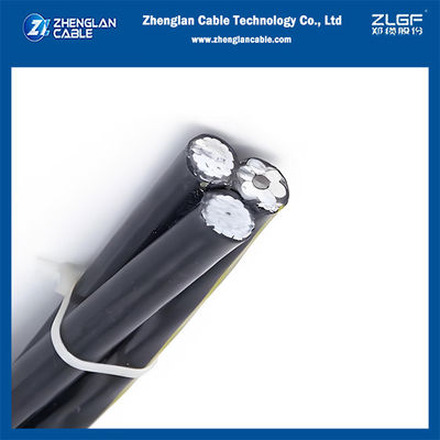 کابل ABC 1KV سه گانه AAC/XLPE+ACSR/XLPE 2x2AWG+2AWG ASTM S76-474