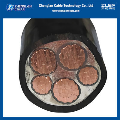 کابل برق عایق XLPE 1 کیلو ولت با روکش LSZH 3x25+2x16 میلی متر مربع IEC60502-1