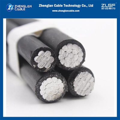 1KV کارخانه کابل بسته بندی شده هوایی ABC 3x70 + 1x54.6mm2 SANS 1418-1/PIESA1004-1