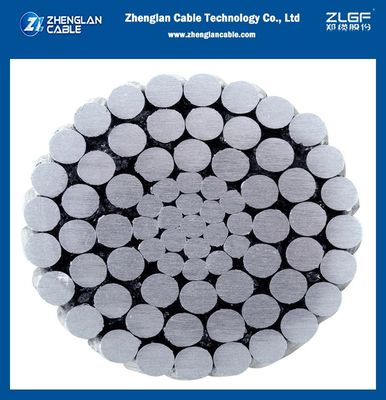 برق استفاده شده کابل آلومینیوم لخت هادی AAAC 50m2 تولید شده برای کابل های برق بالا