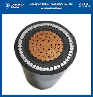 19/33kv Medium Voltage Power Cable AWA Armored Cable 1x240mm2 CU/SC/XLPE/SC/CWS/PVC/AWA/PVC IEC 60502-2