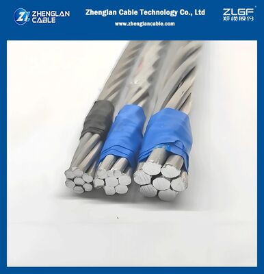 هادی لخت هوایی AAAC هادی آلومینیومی لخت ولتاژ پایین/بالا طراحی سبک وزن ایده‌آل برای پروژه‌های انتقال و توزیع برق