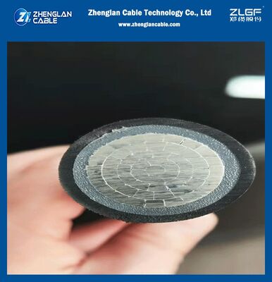 15kV خودپذیر آلومینیوم XLPE کابل بالا ولتاژ متوسط سیم درخت 2-3 لایه کابل تک هسته ای