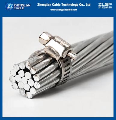 1/0 AWG ACSR RAVEN لوله سربی برهنه AL: 6/3.37 ST: 1/3.37 لوله سربی آلومینیومی تقویت شده فولاد