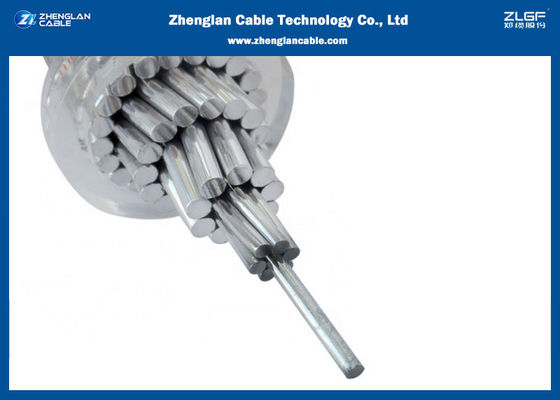 AAAC AWG گره ای آلومینیوم هدایت کننده فولاد تقویت شده، 100 Sqmm Acsr سگ هدایت کننده ((AAC، AAAC، ACSR)