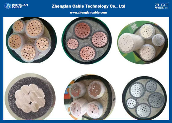 0.6/1kV CU/AL کابل LV ، 3 هسته کابل برق زرهی ((AL/CU/N2XB2Y) بخش اسمی 3 * 25 ~ 3 * 400mm2