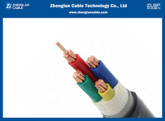 1kv XLPE کابل عایق LSOH مس 3x150 + 1x70sqmm