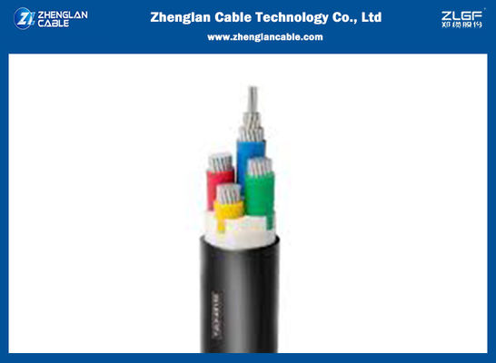 کابل برق ولتاژ پایین XLPE عایق AL پوشش داده شده 3x150 + 1x70sqmm
