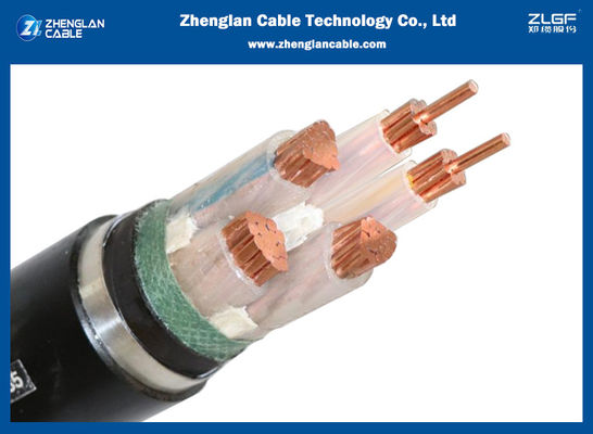 کابل برق LV عایق XLPE کابل برق زره دار STA هسته مسی 5x16 میلی متر مربع