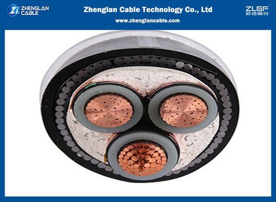 3*2.5~3*500mm2 0.6/1KV Three Cores LV Power Cable XLPE Armored Cable