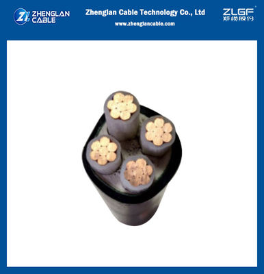 کابل زیرزمینی عایق XLPE 1 کیلو ولت با روکش LSZH بدون زره 4x10 میلی متر مربع BS8573